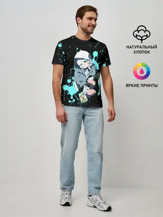 Мужская базовая футболка / UNDERTALE