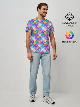 Мужская базовая футболка / Знаки Зодиака