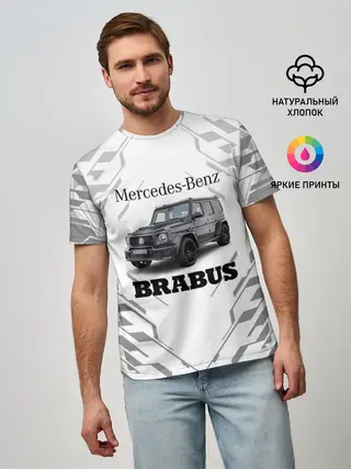 Мужская базовая футболка / MERCEDES | BRABUS