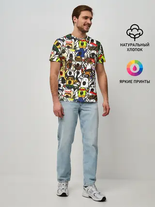 Мужская базовая футболка / НИЧОСИ