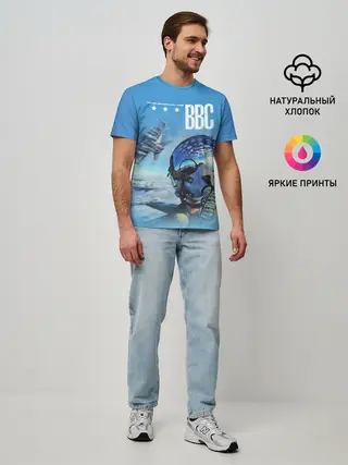 Мужская базовая футболка / ВВС