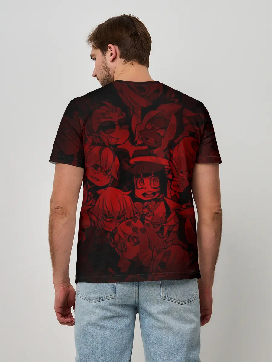 Мужская базовая футболка / HELLTAKER LUCIFER