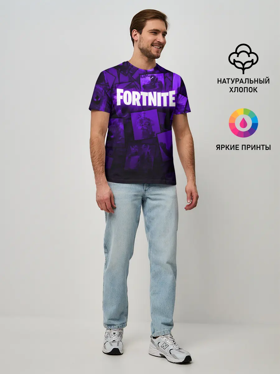 Мужская базовая футболка / FORTNITE