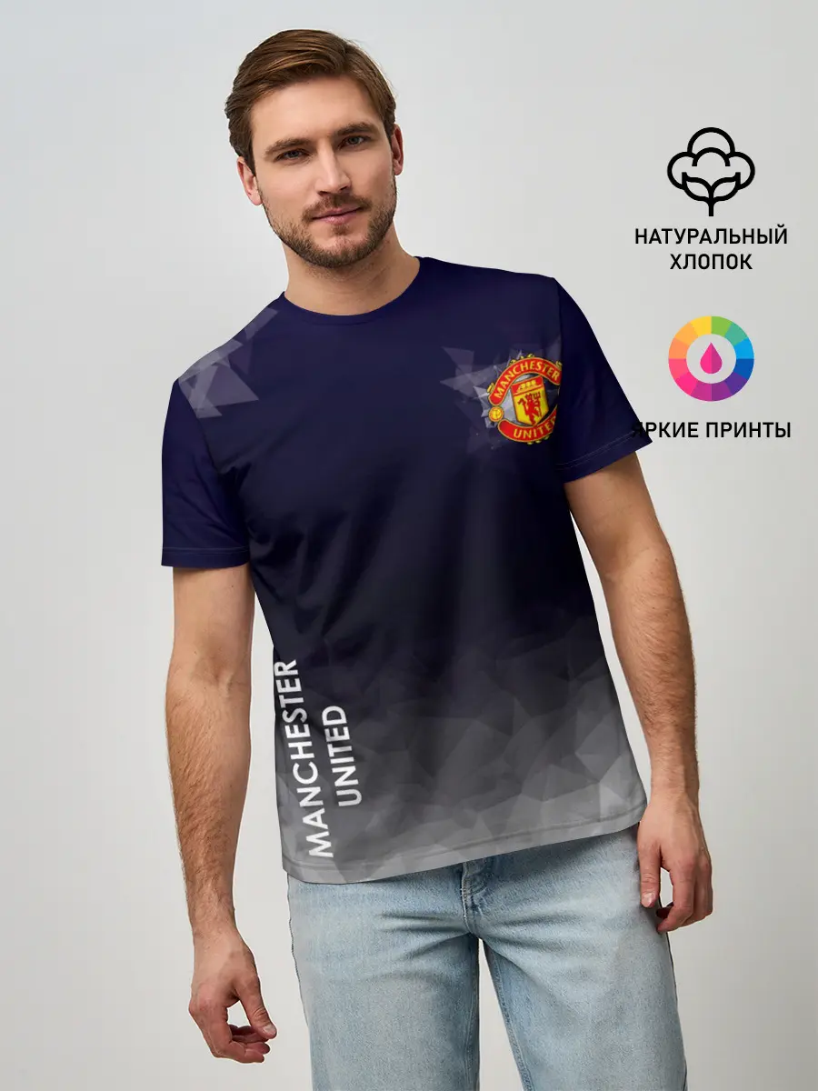 Мужская базовая футболка / Manchester United