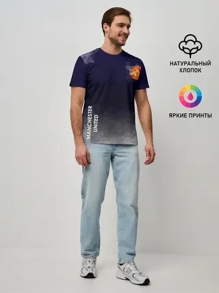 Мужская базовая футболка / Manchester United