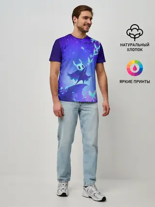 Мужская базовая футболка / Hollow Knight