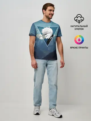 Мужская базовая футболка / Магическая Битва - Ты плачешь?