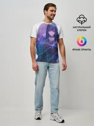 Мужская базовая футболка / акудама драйв