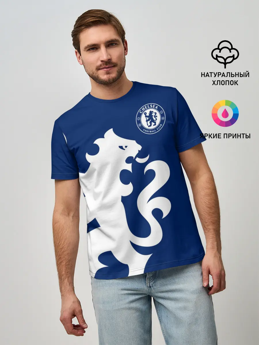 Мужская базовая футболка / Челси