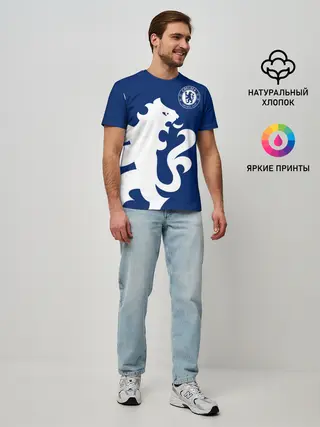 Мужская базовая футболка / Челси