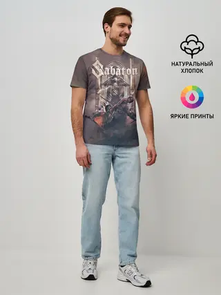 Мужская базовая футболка / War