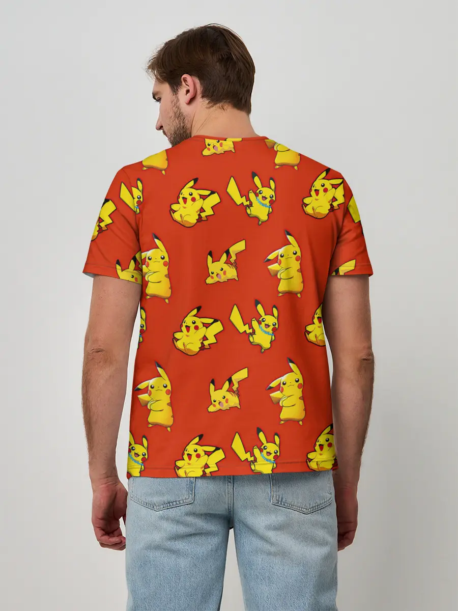 Мужская базовая футболка / Пикачу