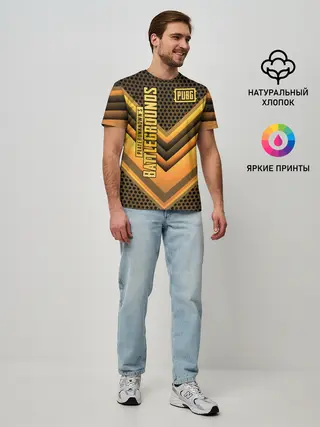 Мужская базовая футболка / PUBG