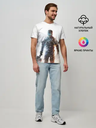 Мужская базовая футболка / Айзек Кларк Dead Space
