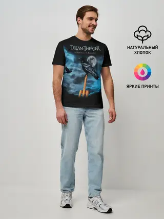 Мужская базовая футболка / Dream Theater