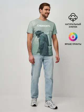 Мужская базовая футболка / Чернобыль