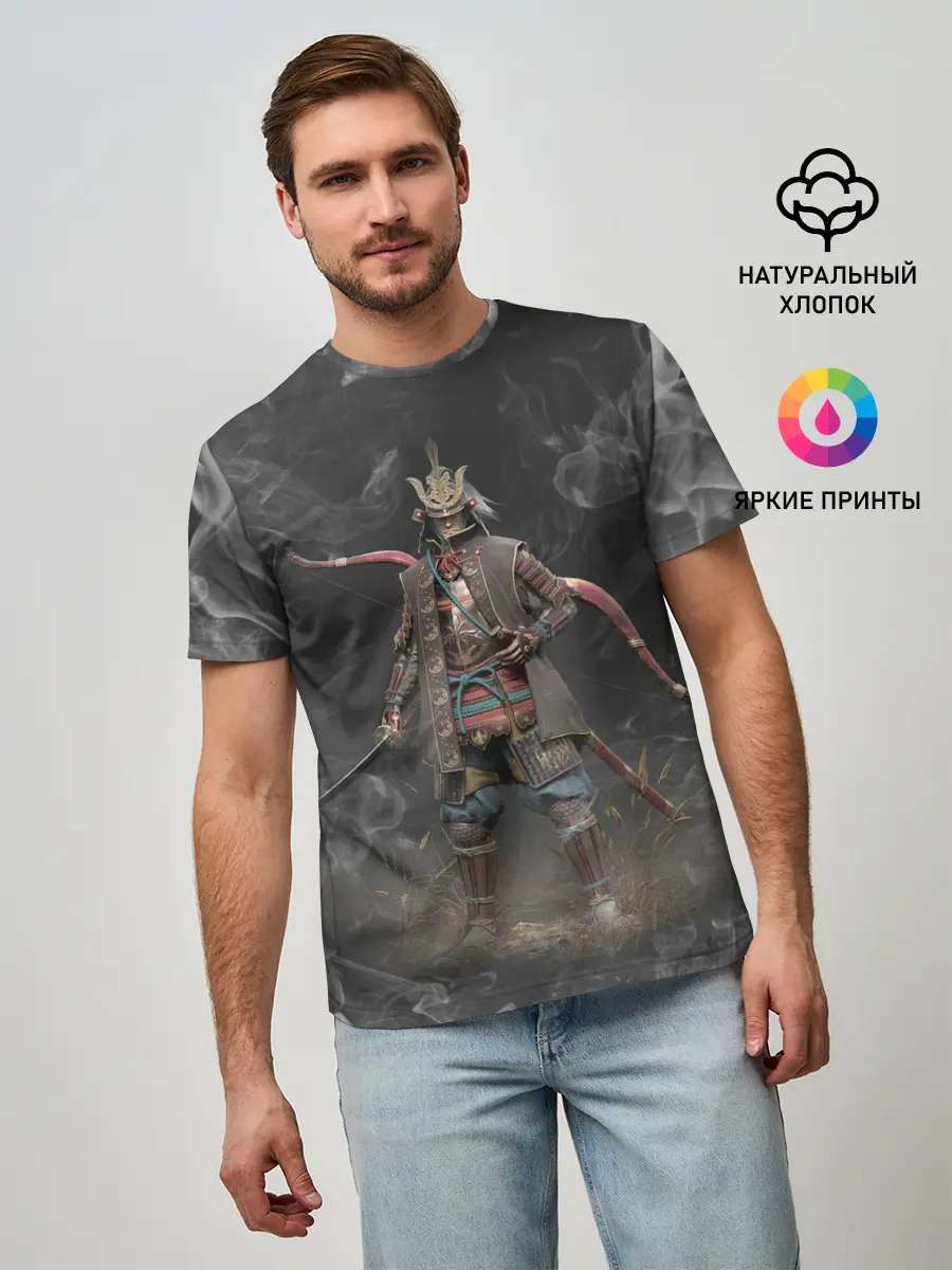 Мужская базовая футболка / Warrior | Sekiro shadows die twice