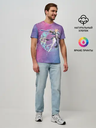 Мужская базовая футболка / Genshin Impact