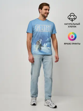 Мужская базовая футболка / Valheim