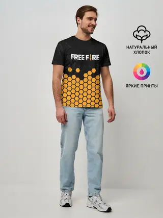 Мужская базовая футболка / GARENA FREE FIRE
