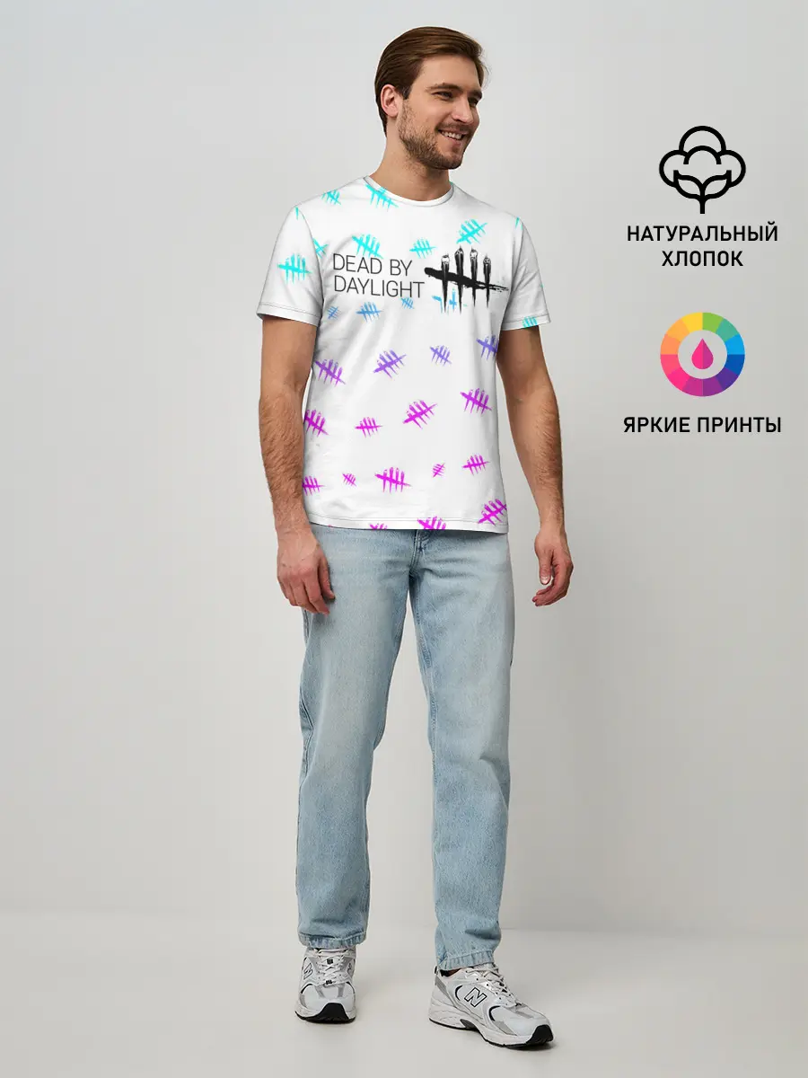 Мужская базовая футболка / DEAD BY DAYLIGHT