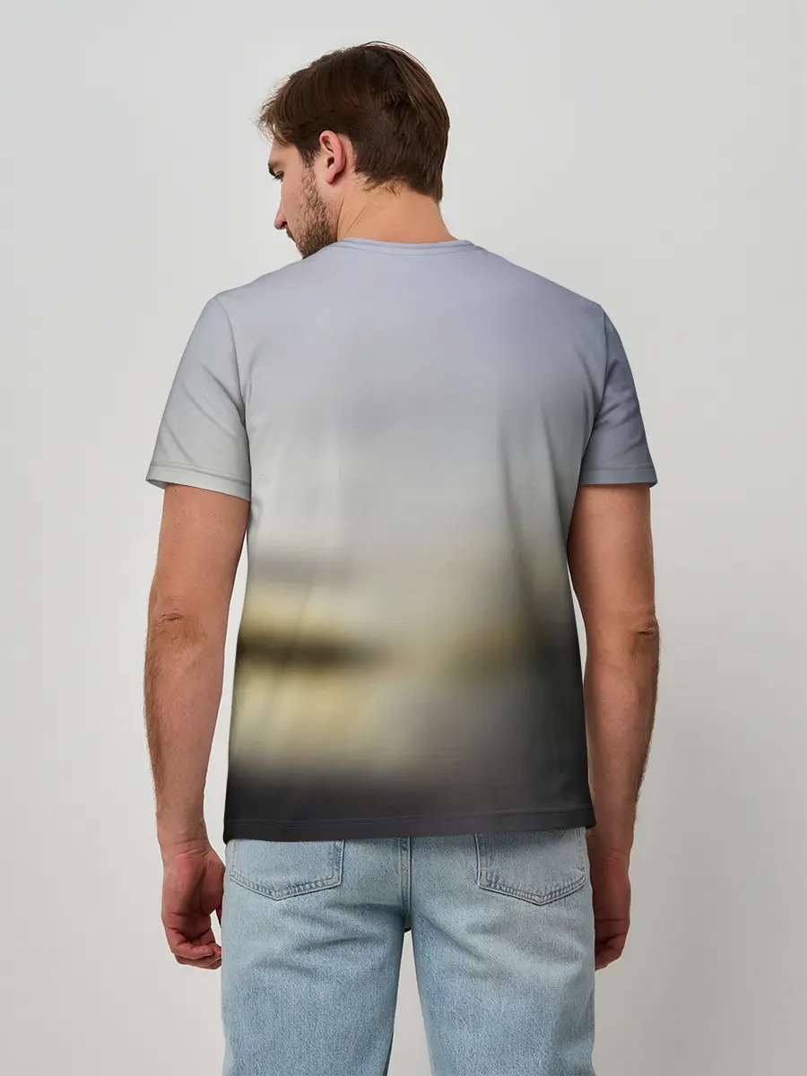 Мужская базовая футболка / Tesla Roadster