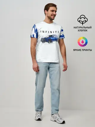 Мужская базовая футболка / Infinity | Инфинити