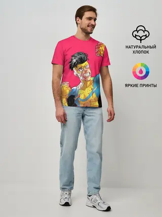 Мужская базовая футболка / Неуязвимый