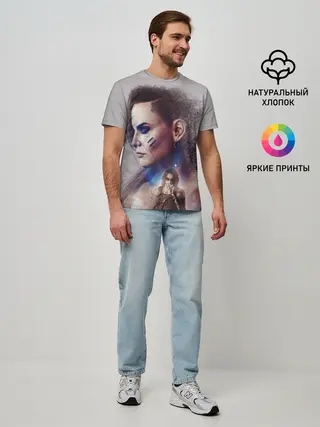 Мужская базовая футболка / CP77 | Rogue and Johnny