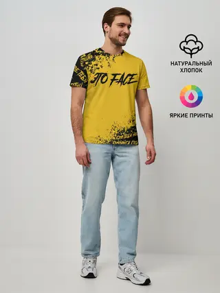 Мужская базовая футболка / FACE | ФЕЙС