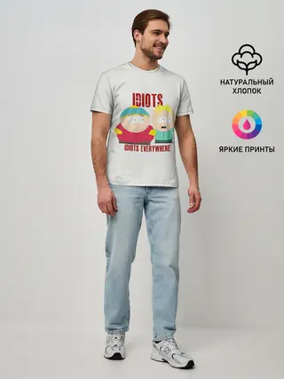 Мужская базовая футболка / South Park