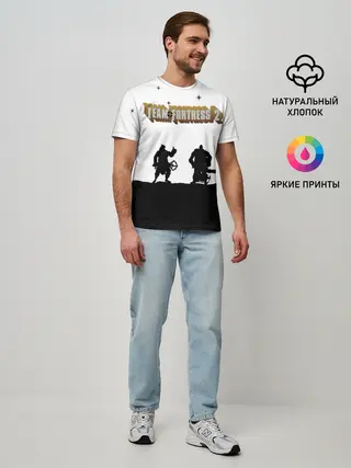 Мужская базовая футболка / Team Fortress 2