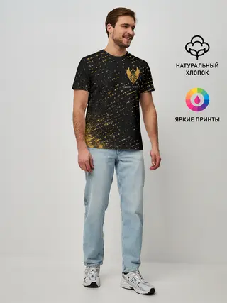 Мужская базовая футболка / New World - Мародеры - Взрыв