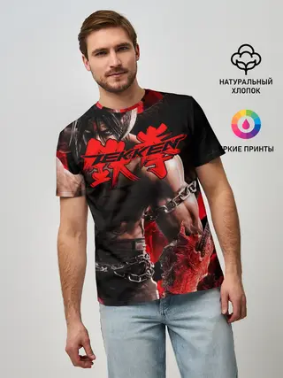 Мужская базовая футболка / Tekken