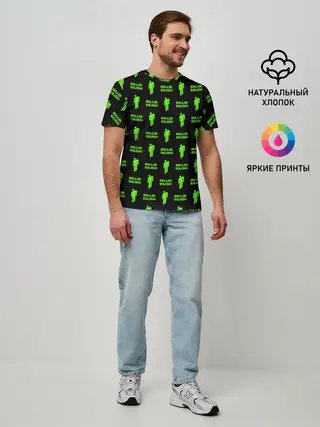 Мужская базовая футболка / Billie Eilish