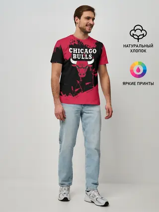 Мужская базовая футболка / CHICAGO BULLS