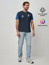 Мужская базовая футболка / Pogba home WC 2018