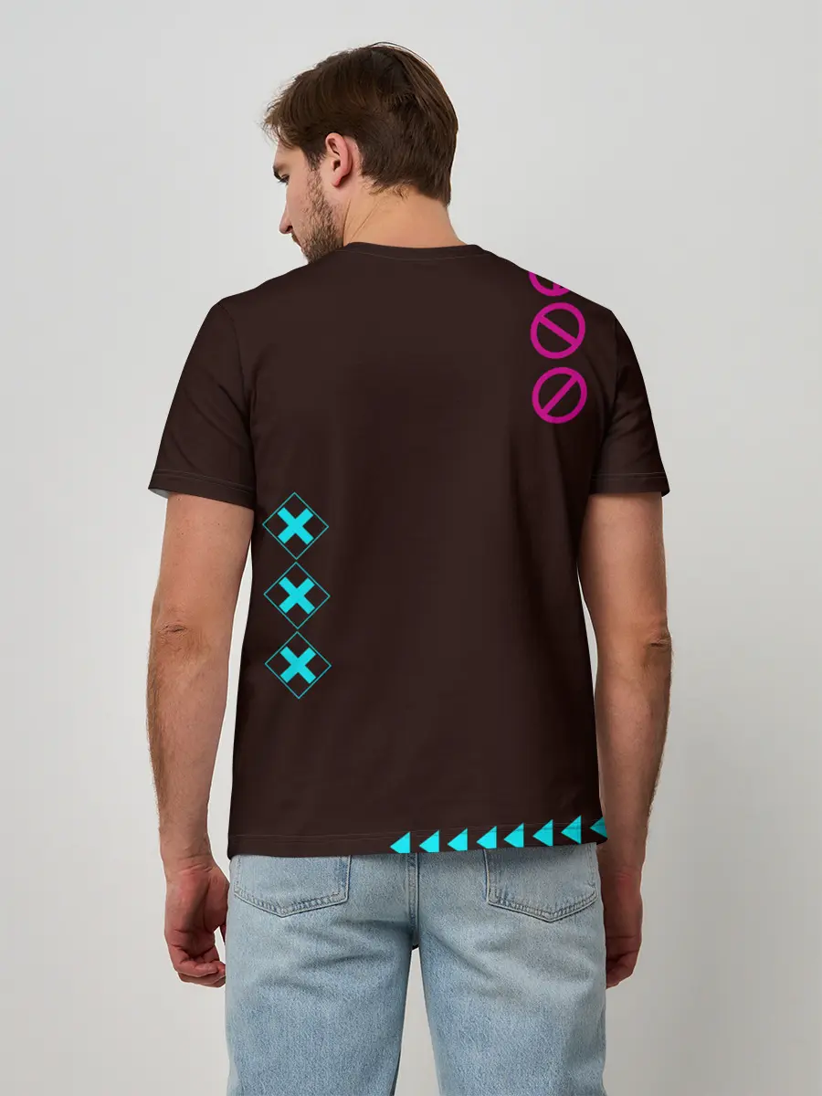 Мужская базовая футболка / Киберпанк