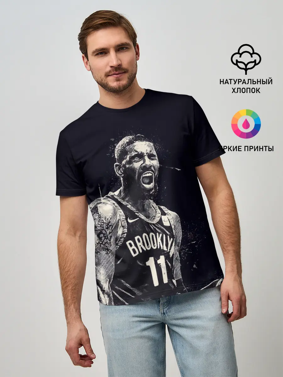 Мужская базовая футболка / Кайри Ирвинг
