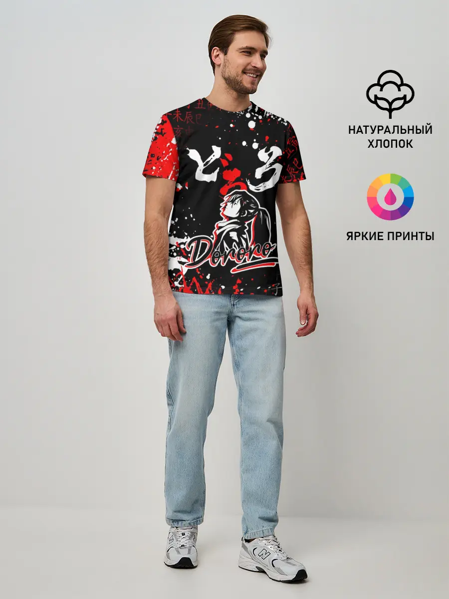 Мужская базовая футболка / ДОРОРО / DORORO / АНИМЕ