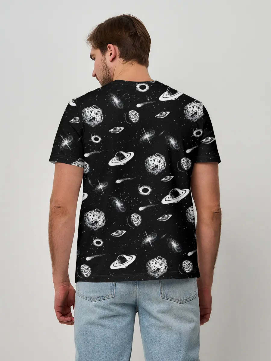 Мужская базовая футболка / Вселенная