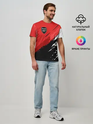 Мужская базовая футболка / Arsenal 2018 Original