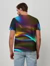 Мужская базовая футболка / Градиент