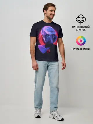 Мужская базовая футболка / Цири | Ведьмак