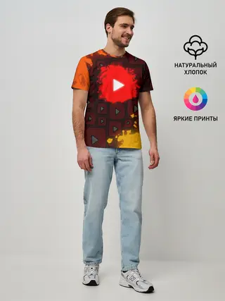 Мужская базовая футболка / YouTube