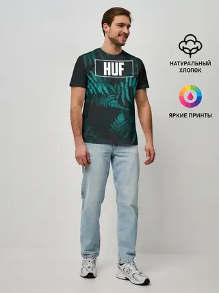 Мужская базовая футболка / Папоротник