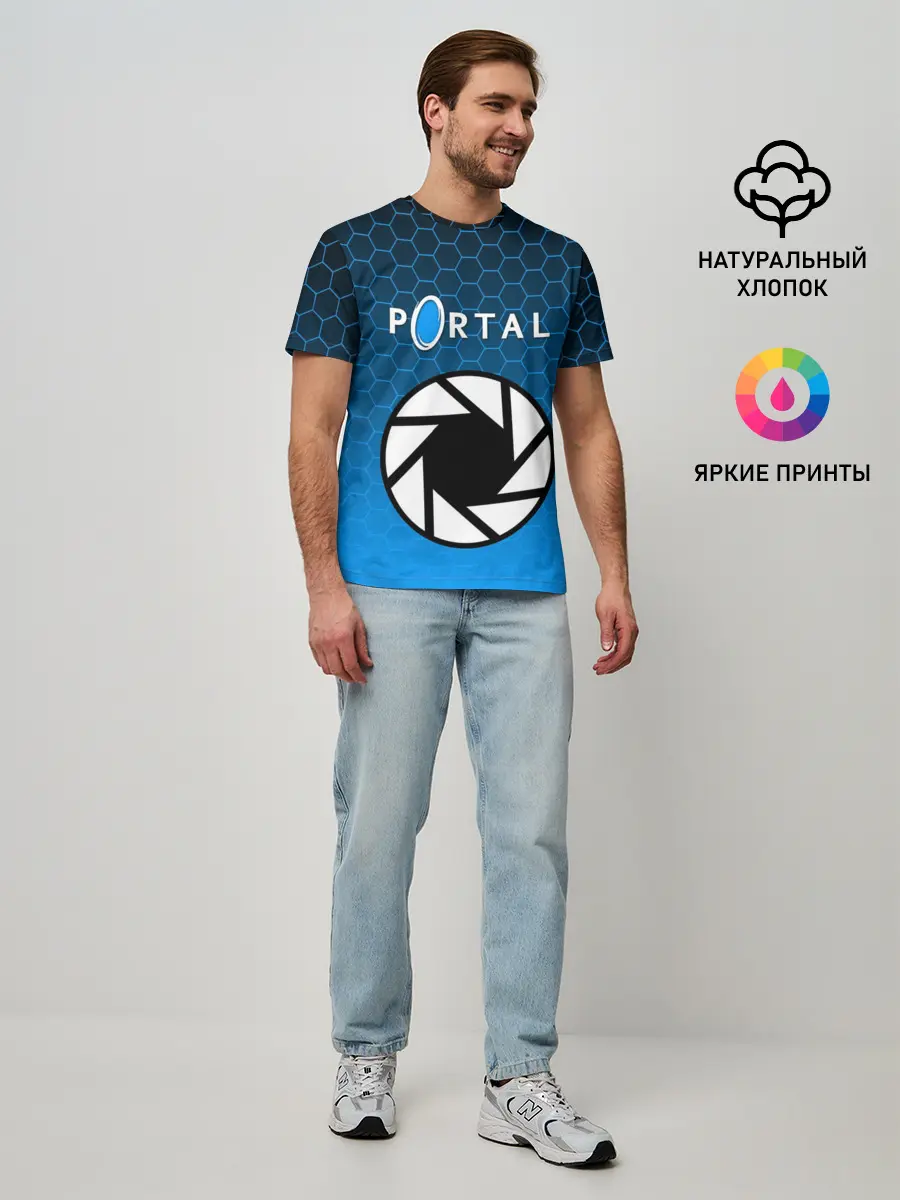 Мужская базовая футболка / PORTAL