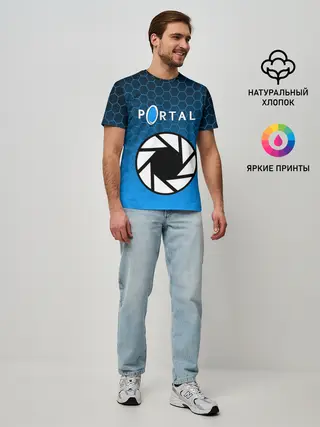 Мужская базовая футболка / PORTAL