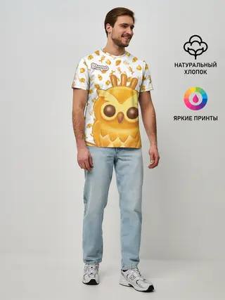 Мужская базовая футболка / Fwooper Cookie