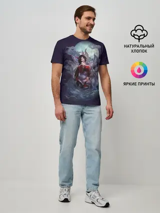 Мужская базовая футболка / Ahri